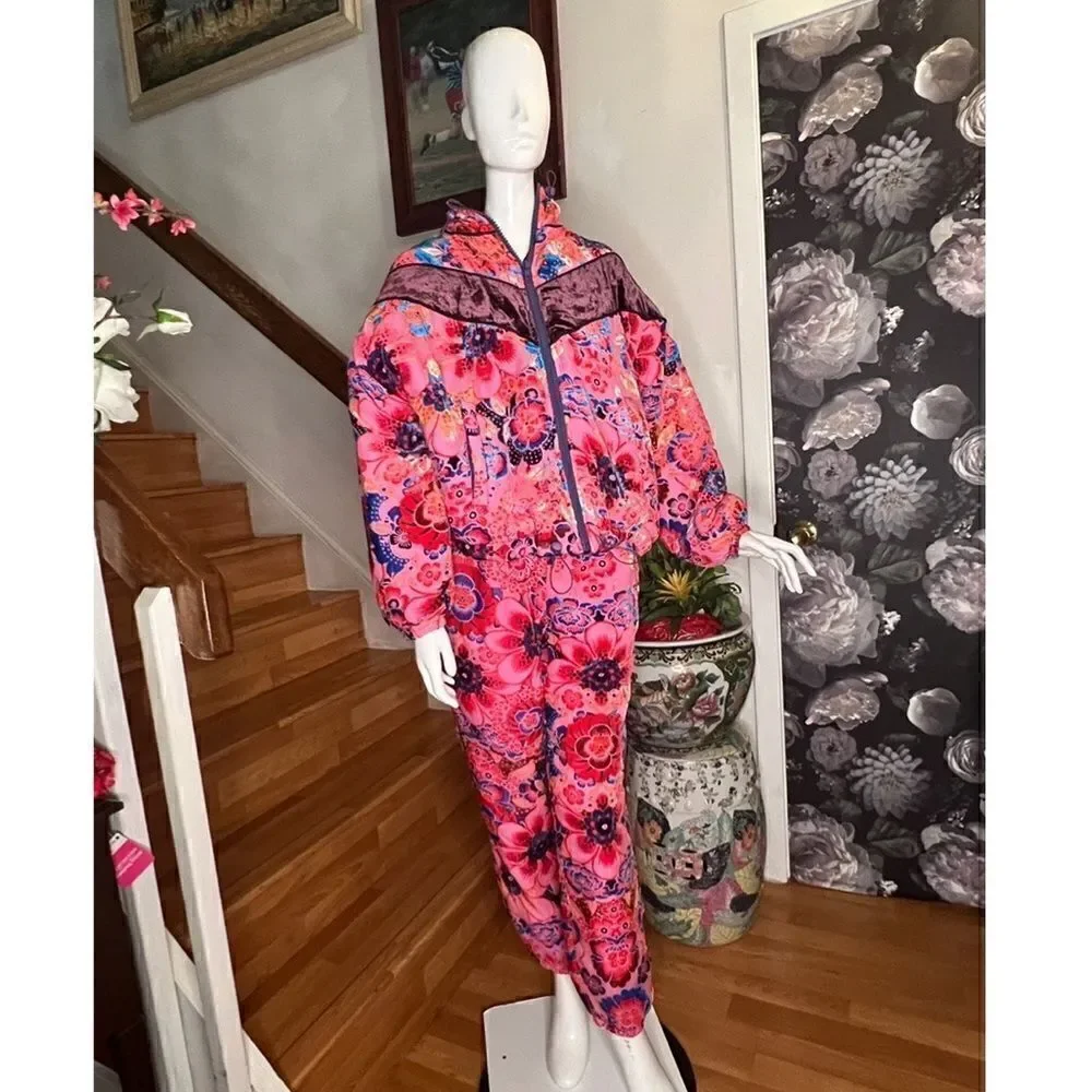 New Free People Sun Valley Bomber Jacket and pants - Picture 6 of 8
